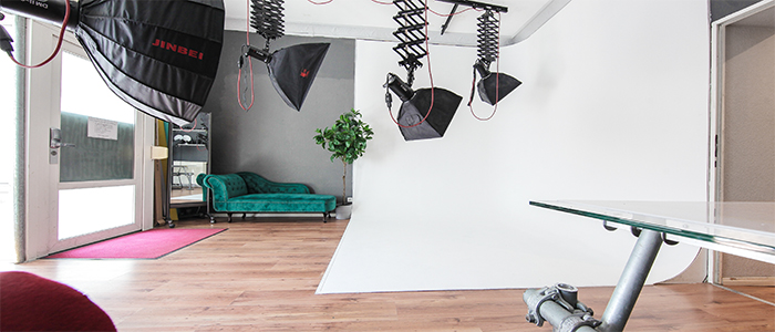 Eckhohlkehle im Mietstudio Berlin